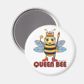 Queen Bee Magneet (Voorkant / Achterkant)