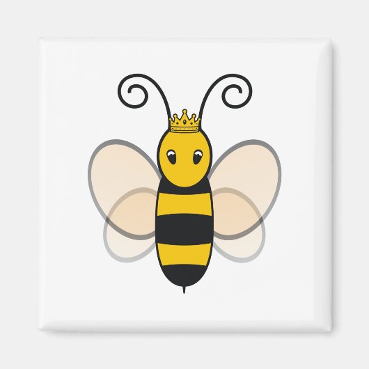 Queen Bee Magneet (Voorkant)