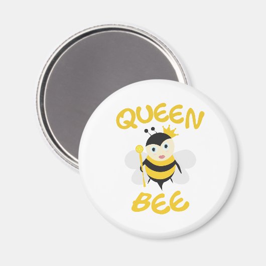 Queen Bee Magneet (Voorkant / Achterkant)