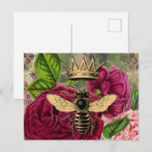 Queen Bee & Mystic Rozen Briefkaart (Voorkant / Achterkant)
