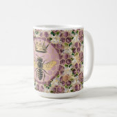 Queen Bee & Mystic Rozen Koffiemok (Voorkant rechts)