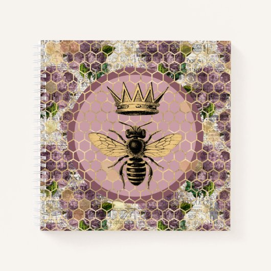 Queen Bee & Mystic Rozen Notitieboek (Voorkant)