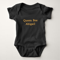 Queen Bee [Name] Zwart en Geel
