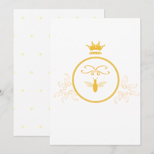 Queen Bee Paper (Voorkant / Achterkant)