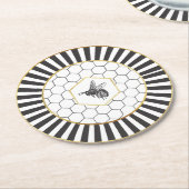 Queen Bee Paper Onderzetter (Gebogen)