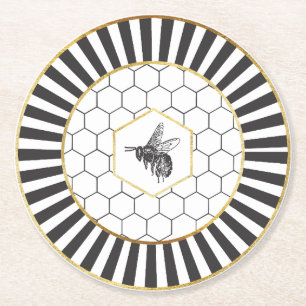 Queen Bee Paper Onderzetter