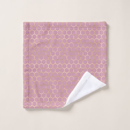 Queen Bee Pattern Bad Handdoek (Wasdoekje)