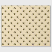 Queen Bee Pattern Cadeaupapier (Vlak)