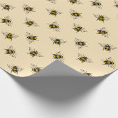 Queen Bee Pattern Cadeaupapier (Hoek)