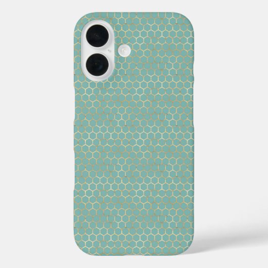 Queen Bee Pattern Case-Mate iPhone Case (Achterkant)