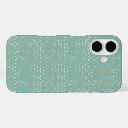 Queen Bee Pattern Case-Mate iPhone Case (Achterkant (horizontaal))