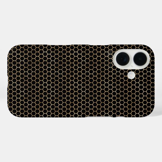 Queen Bee Pattern Case-Mate iPhone Case (Achterkant (horizontaal))