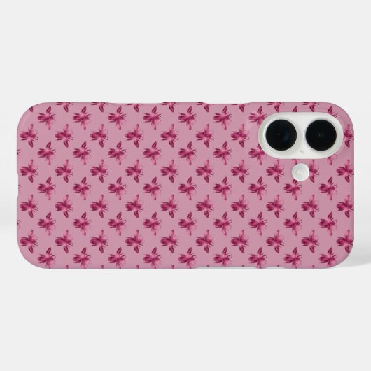 Queen Bee Pattern Case-Mate iPhone Case (Achterkant (horizontaal))