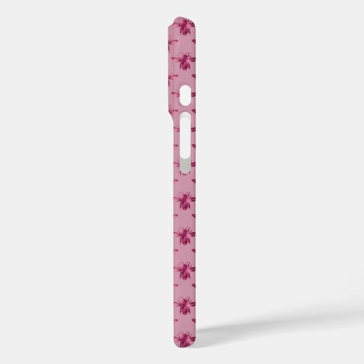 Queen Bee Pattern Case-Mate iPhone Case (Achterkant / Links)