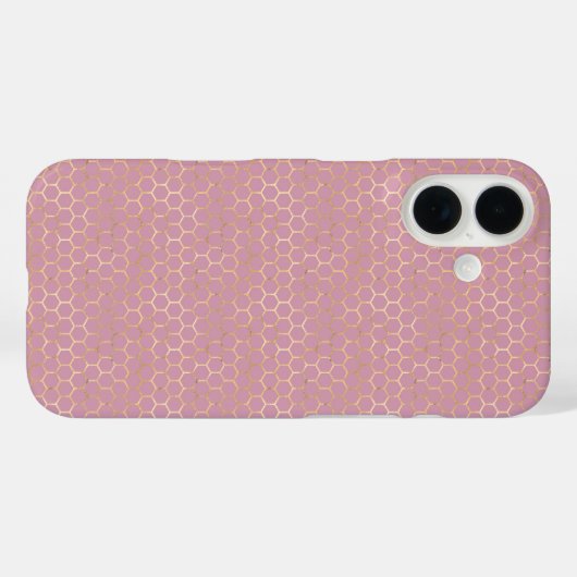 Queen Bee Pattern Case-Mate iPhone Case (Achterkant (horizontaal))