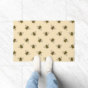 Queen Bee Pattern Deurmat