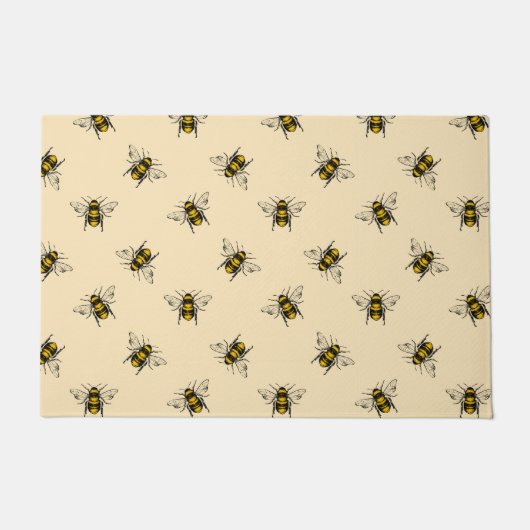 Queen Bee Pattern Deurmat (Voorkant)