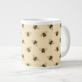 Queen Bee Pattern Grote Koffiekop (Voorkant rechts)