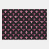 Queen Bee Pattern Inpakpapier Vel (Voorkant 2)