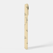 Queen Bee Pattern iPhone 15 Case (Rechterkant)