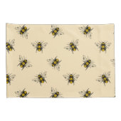 Queen Bee Pattern Kussensloop (Achterkant-Rechts)