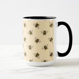 Queen Bee Pattern Mok
