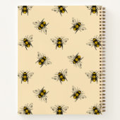 Queen Bee Pattern Notitieboek (Achterkant)