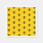 Queen Bee Pattern Party Napkins Servet (Voorkant)