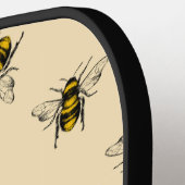 Queen Bee Pattern Pickleball Paddle (Links Detail)