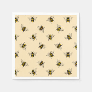 Queen Bee Pattern Servet