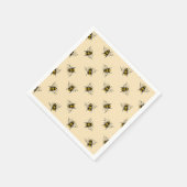 Queen Bee Pattern Servet (Hoek)