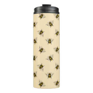 Queen Bee Pattern Thermosbeker