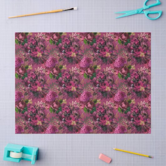 Queen Bee Pattern Tissuepapier (Craft)