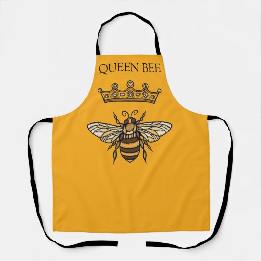 Queen Bee Personaliseren Schort (Voorkant)