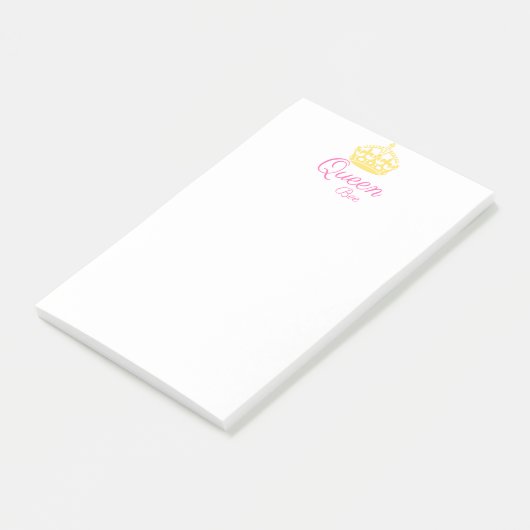 Queen Bee Post-it Notes (Schuin)