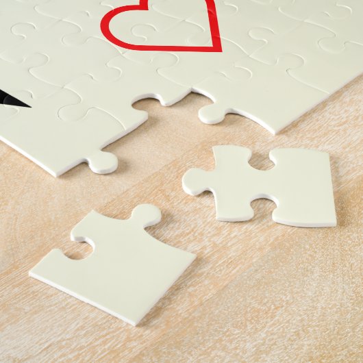 Queen Bee Puzzle Legpuzzel (Zijkant)