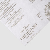 Queen Bee Regels de bijenkorf  Imker Honing Tissuepapier (Detail)