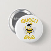 Queen Bee Ronde Button 5,7 Cm (Voorkant /achterkant)