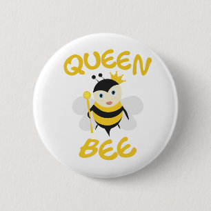 Queen Bee Ronde Button 5,7 Cm