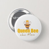 Queen Bee Ronde Button 5,7 Cm (Voorkant /achterkant)