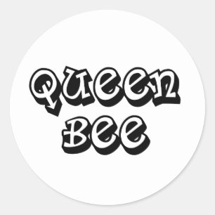 Queen Bee Ronde Sticker