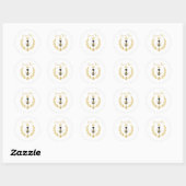 Queen Bee Ronde Sticker (Vel)