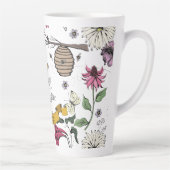  Queen Bee, Royal Gold Crown & Scroll Naam Latte Mok (Rechts)