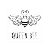 Queen Bee Rubberstempel (Afrduk)
