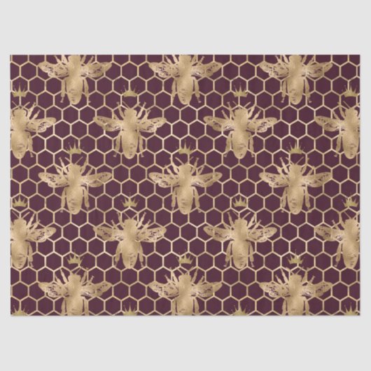 Queen Bee-serie ontwerp 39 Tissuepapier (Voorkant)