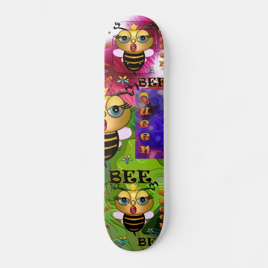 Queen Bee Skateboard (Voorkant)