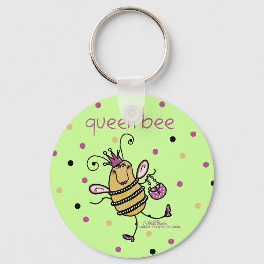 Queen Bee Sleutelhanger (Voorkant)