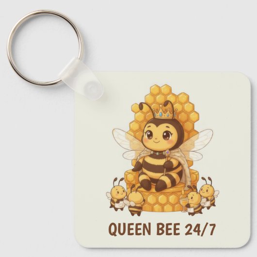 Queen Bee Sleutelhanger (Voorkant)