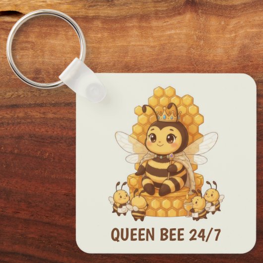 Queen Bee Sleutelhanger (Voorkant)