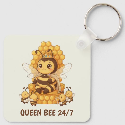 Queen Bee Sleutelhanger (Achterkant)